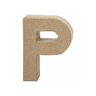 Letter P, h-10cm