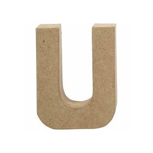 Letter U, h-10cm