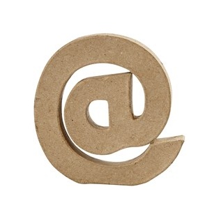 Symbol @, h-10cm