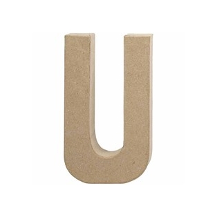 Letter U, h-20.5cm