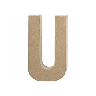 Letter U, h-20.5cm