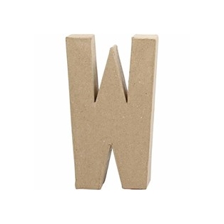 Letter W,  h-20.5cm