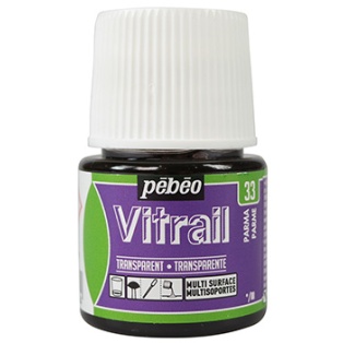 Vitrail transparent 45ml/ 33 parma violet