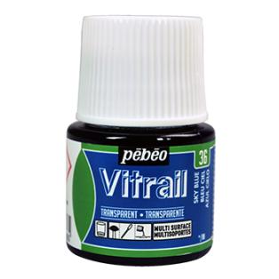 Vitrail transparent 45ml/  36 sky blue