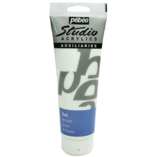 Studio Acrylic Gloss Gel, brilliant 250ml