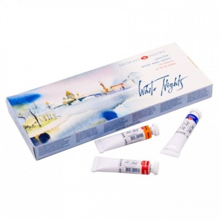 Watercolour set White nights 12 tubes 10ml