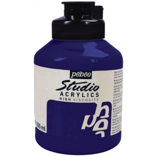 Studio Acrylic colour 500ml/15 ultramarine blue