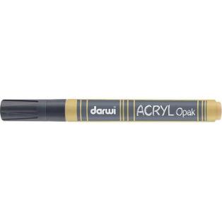 Acrylic marker Acryl Opak thick point/ gold