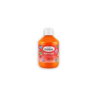 School Acrylic Rainbow 500ml/ orange