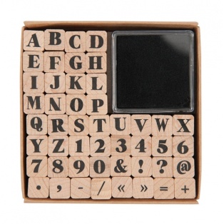 Stamp set ABC& numbers II