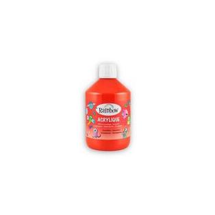 School Acrylic Rainbow, 500ml/ Vermillion