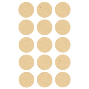 Kraft paper stickers/ round tags 