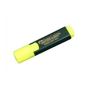 Highlighter Faber-Castell, yellow