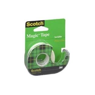 Kleeplint 3M Scotch Magic 19mmx7,5m alusel