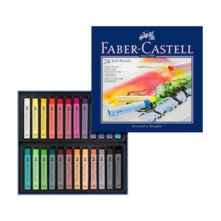 Kriitpastell Faber-Castell Gofa 24värvi