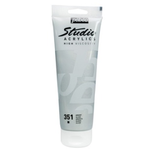 Studio Acrylic 250ml/ 351 silver