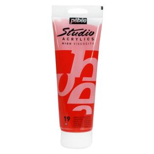 Studio Acrylic 250ml/ 19 transp. vermilion