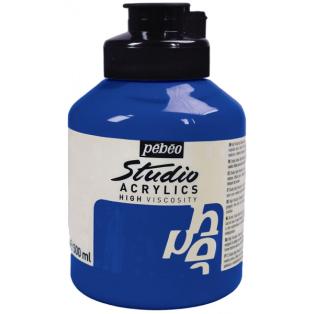 Studio Acrylic colour 500ml/49 primary cyan