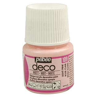 P.BO Deco-Painting matt colour 45ml/ 109 light pink
