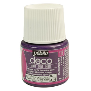 Akrüülvärv matt 45ml Deco/ 112 blackcurrant