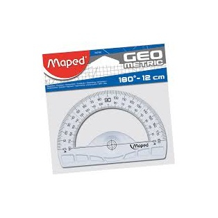 Protactor 180*, Maped 12cm