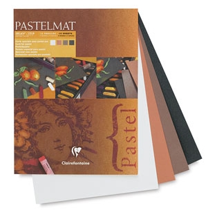 Pastel Paper Pad 24x30cm, Clairefont. 360g 12sh 4 colours