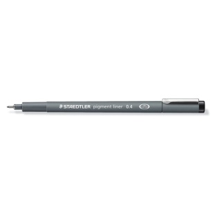 Tindipliiats Pigment Liner 0,4mm Staedtler