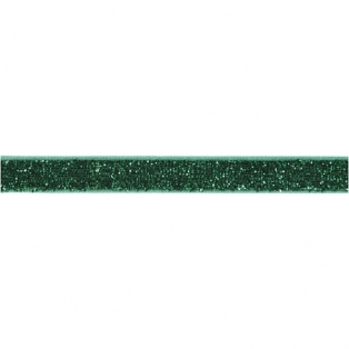 Dekoratiivpael 10mmx5m/ roheline glitter 