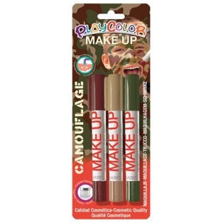 Make Up Sticks Playcolor 3pcs, camouflage