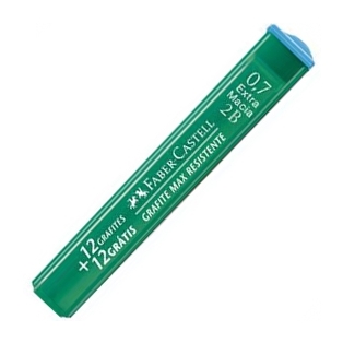 Mehaanilise pliiatsi söed Faber-Castell Super-Polymer 0,7mm 2B