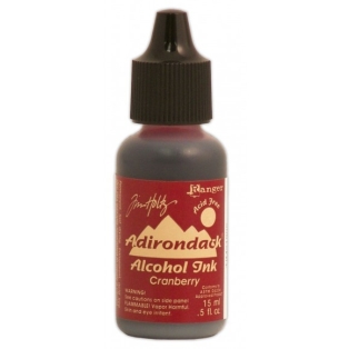 Adirondack alcohol ink earthones cranberry