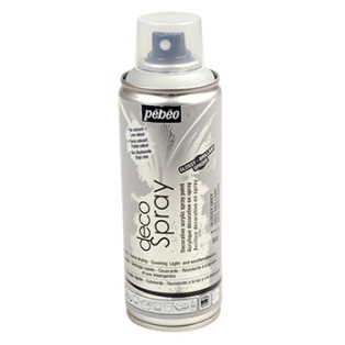 Sprei-värv DecoSpray 200ml, läikiv/ hall