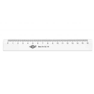 Plastic Ruler 16cm
