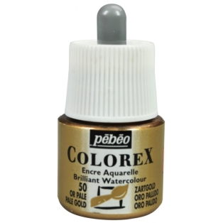 Colorex watercolour ink 45ml/50 pale gold