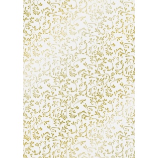Transparent paper 50x70cm Roma gold