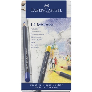Värvipliiatsid Faber-Castell Goldfaber 12tk