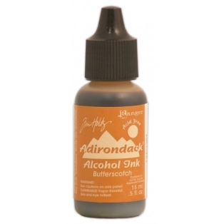 Adirondack alcohol ink earthones butterscotch
