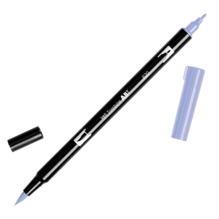 Calligraphy marker Tombow double nib, lilac