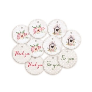 Set of paper tag Awakening 04 9pcs