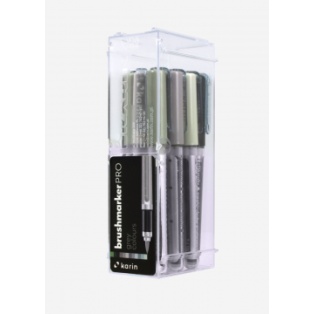 Brushmarker PRO Karin kompl. 12tk Grey Colours