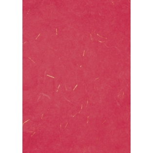 Kozo paber  50x70cm/ kuldne-punane 25gsm