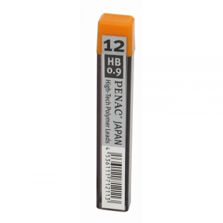Mehaanilise pliiatsi söed Penac 0,9mm HB