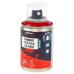 7A Spray for fabric 100ml red