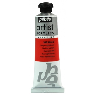 Artist Acrylics Extra Fine 37ml/308 light naphtol red