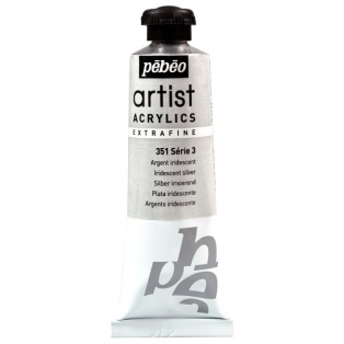 Artist Acrylics Extra Fine 37ml/351 silver