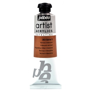 Artist Acrylics Extra Fine 37ml/353 iridescent vermeil