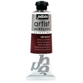 Artist Acrylics Extra Fine 37ml/400 quinacridone garnet