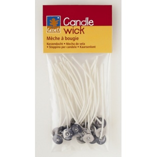 Candle wick 8cm no.4/ 25pcs