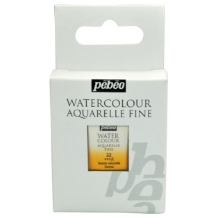 Watercolour 1/2 pans - 22 raw sienna
