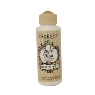 Style Matt 120ml/ 9001 white